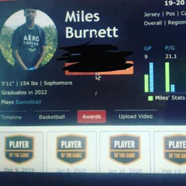miles burnett's Basketball Recruiting Profile